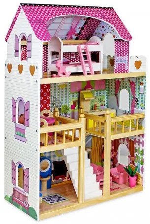 Drevený domček pre bábiky Sapphire SK-02