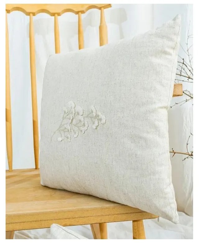 Obliečka na vankúš s prímesou bavlny 45x45 cm – Mila Home