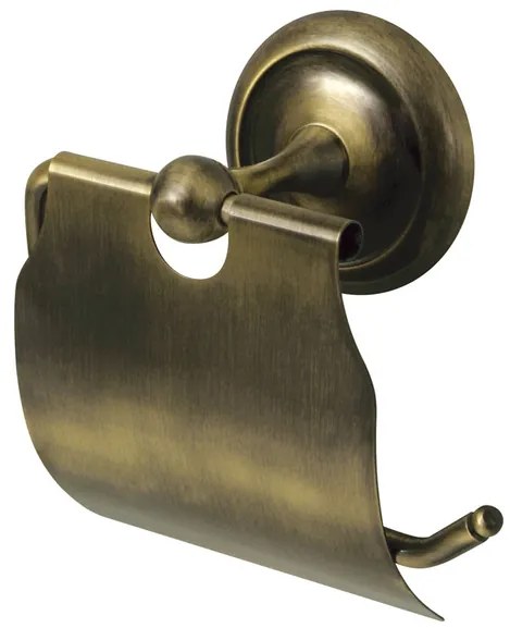 BISK Erga Deco, držiak WC papiera, antická mosadz, ERG-00403