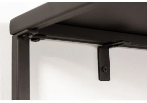 Knižnica/Regál 41580 90cm Dura steel - Komfort-nábytok