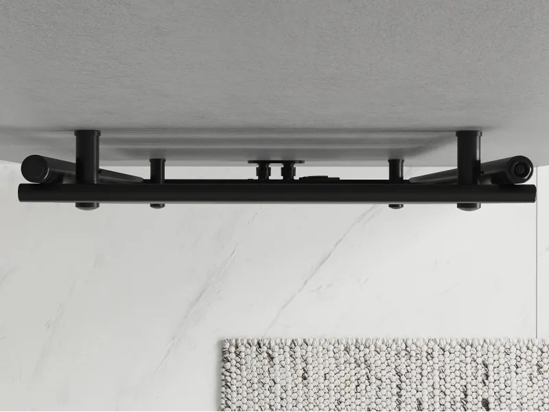 Mexen Sol vykurovacie teleso 1200 x 600 mm, 658 W, čierna, W125-1200-600-00-70