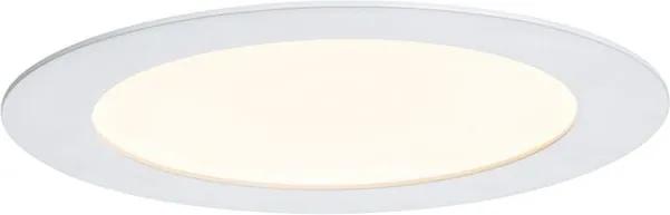 Zápustné - podhľadové svietidlo PAULMANN Zápustný LED panel kulatý 11W matná bílá teplá bílá stmívatelný 92036