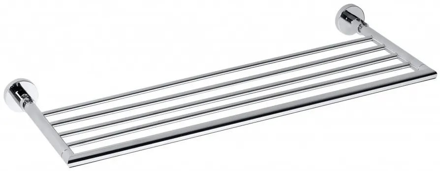 Sapho Sapho, X-ROUND polička na uteráky výklopná 650mm, chróm, XR420