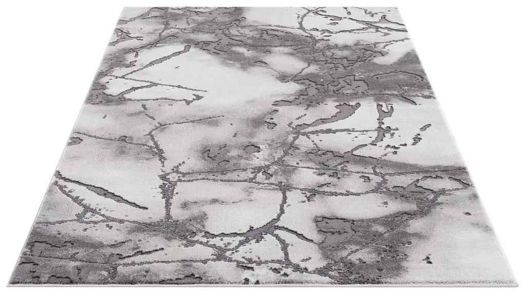 Dekorstudio Moderný koberec CHIC 501 - sivý Rozmer koberca: 140x200cm