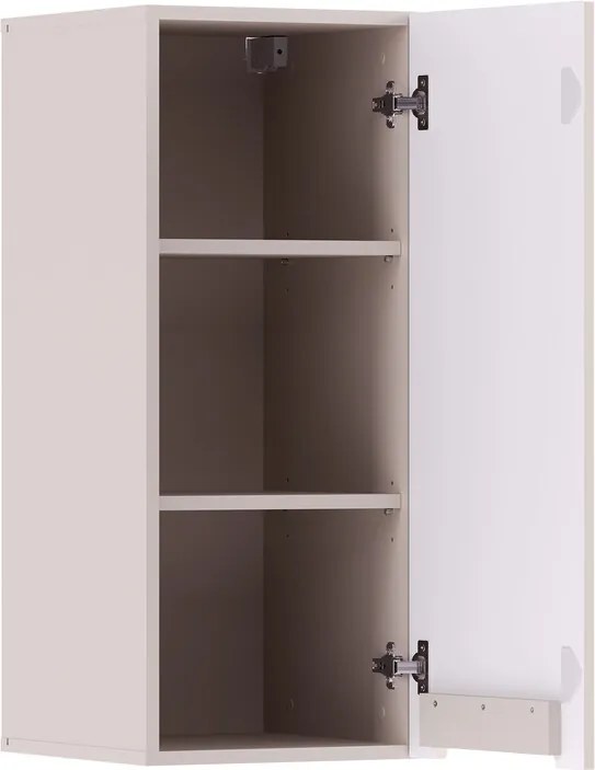 Koupelnová sestava nad pračku Nova Cashmere s košem na prádlo kašmírová/dub coast evoke