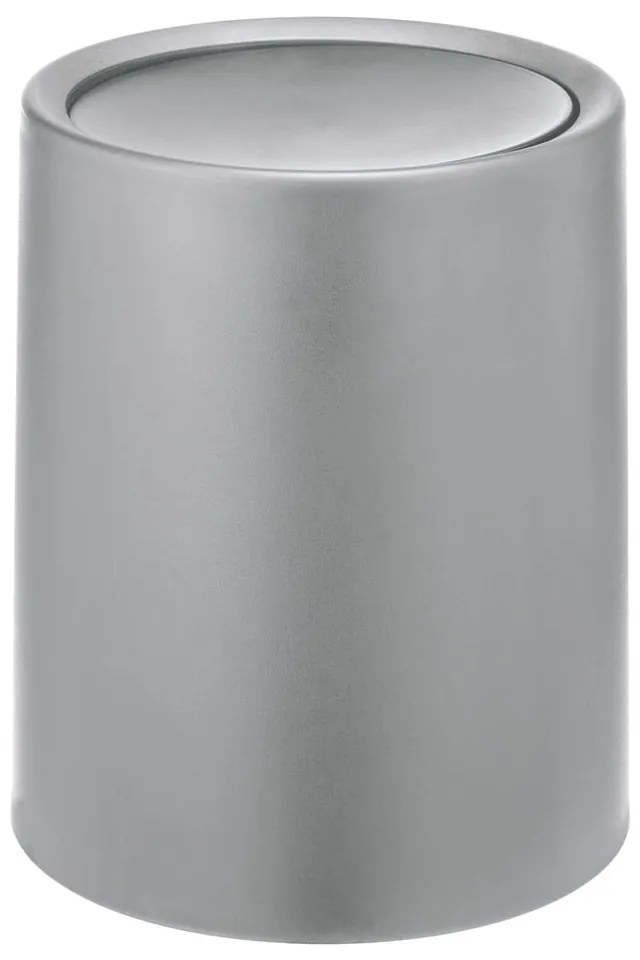 Sivý plastový odpadkový kôš 6 l Atri – Wenko