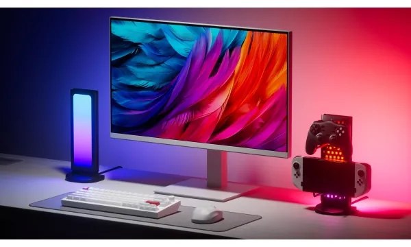 Nanoleaf N7602K00-1LB-LED RGBIC stmievateľná nabíjacia stanica 2700-6500K 5V čie