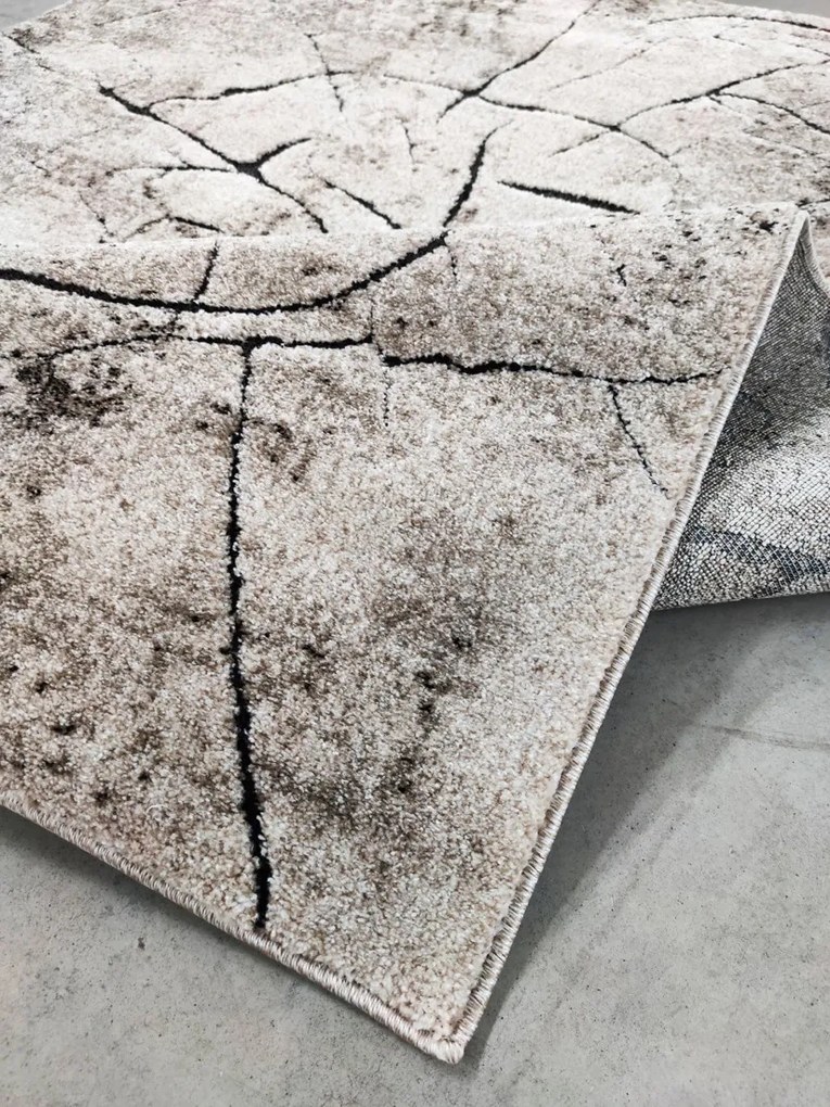 BE Koberec Miami 129 BEIGE – béžový štvorcový Rozmer: 140x140 cm