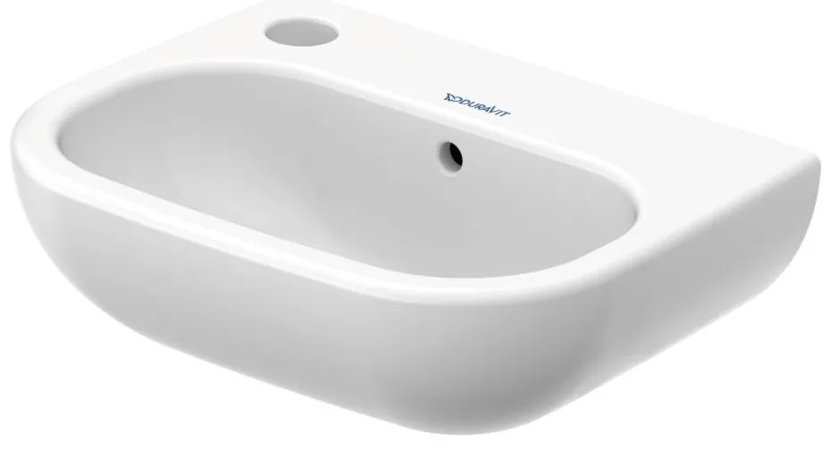 Duravit 7053600092 - Závesné umývadlo D-CODE 36x27 cm keramika/lesklá biela
