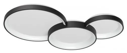 Redo 01-3375 - LED Stmievateľné stropné svietidlo COMBI LED/72W/230V CRI98 čierna