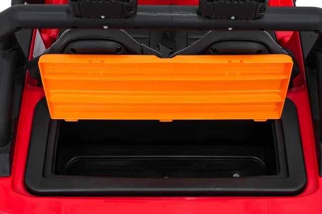 Elektrické autíčko Jeep Monster červené