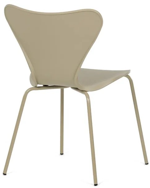 Autronic BONTEC Jedálenská stolička, hnedá, plast, CT-X7034 CAP Farba: Béžová