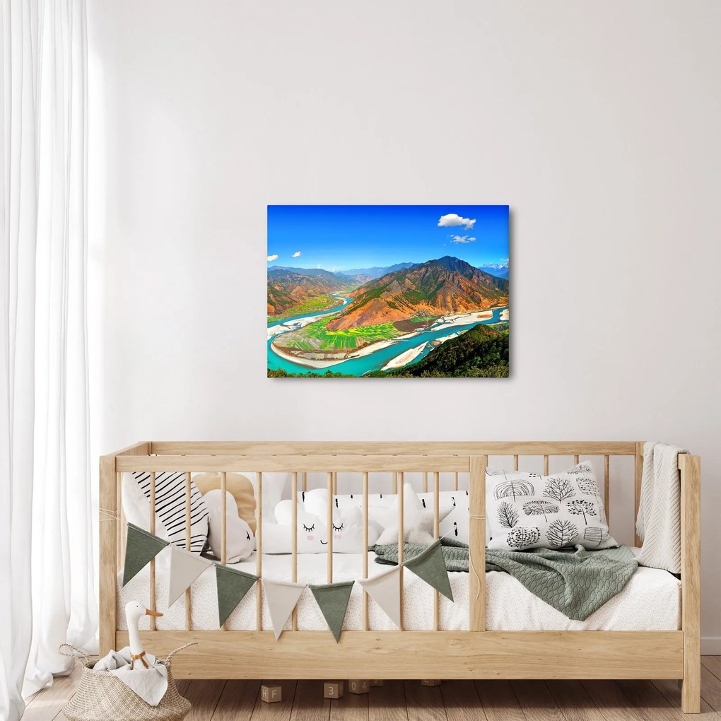 Obraz - River Yangtze (70x50 cm)