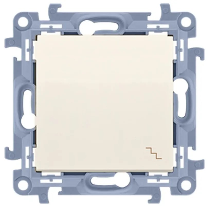 Schodiskový vypínač krémový CW6.01/41