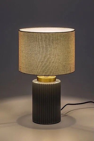 Rabalux 74045 stolná lampa Glovy, sivá