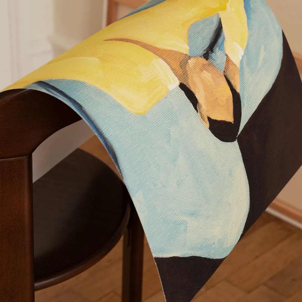 The Poster Club Plagát Blue Sofa by Hanna Peterson 30x40 cm
