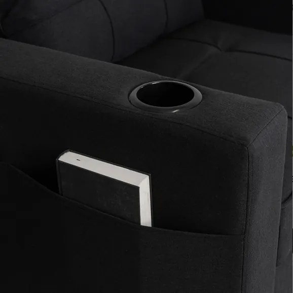 Kreslo JEREMY čierne