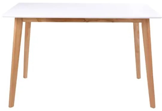 Vojens jedálenský stôl 120x70 cm biela/prírodná