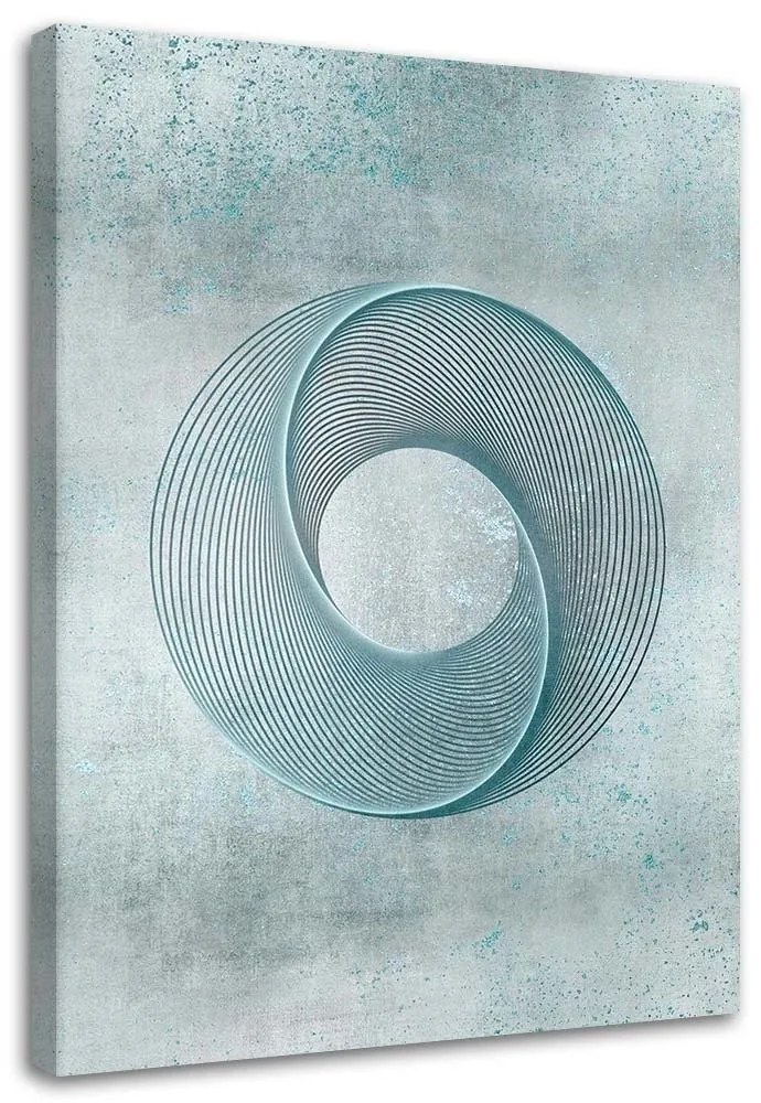 Gario Obraz na plátne Modrý kruh - Andrea Haase Rozmery: 40 x 60 cm