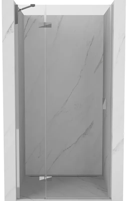 Mexen Mist-H, 1-krídlové sprchové dvere ľavé 120 cm, číre sklo, chrómový profil, 8A5-120-000-01-00-L