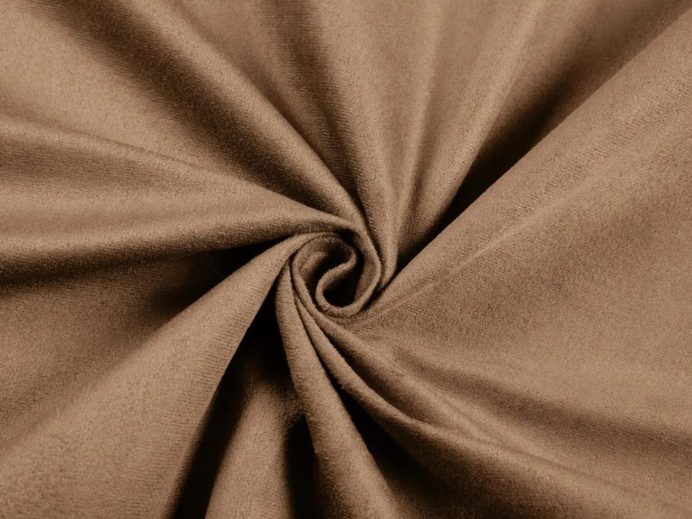 Biante Behúň na stôl/imitácia brúsenej kože Alcantara ALC-004 Svetlo hnedý 20x120 cm