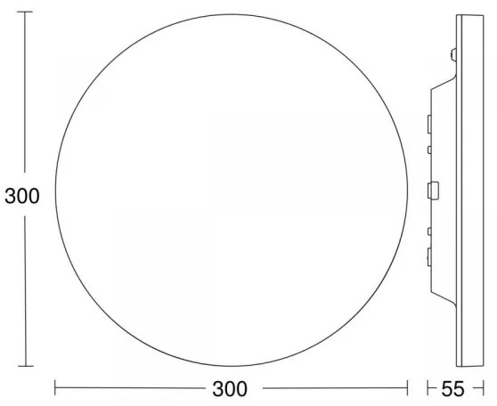 Steinel 068431 - LED Stm. stropné svietidlo so senzorom BASIC LED/230V 3000K IP40