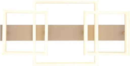 Globo 48047D2 - LED stropné svietidlo ZARA LED/40W/230V 3000K 33x66 cm