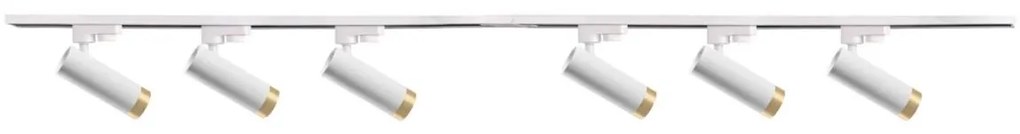 Bodové svietidlo do lištového systému FADO 6xGU10/10W/230V biela