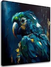 Dekoratívna maľba na plátne - PREMIUM ART - Rainbow Feathers in Flight