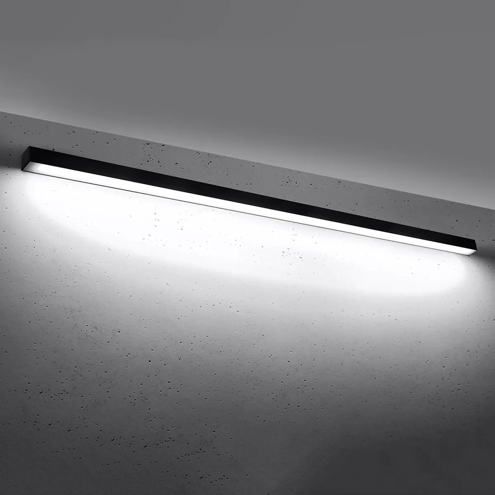 Nástenné LED svietidlo Pinne 200, 1x LED 50w, 4000k, b