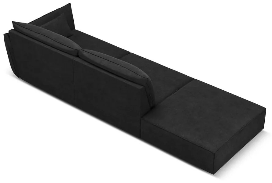 Tmavosivá leňoška (pravý roh) Vanda – Mazzini Sofas