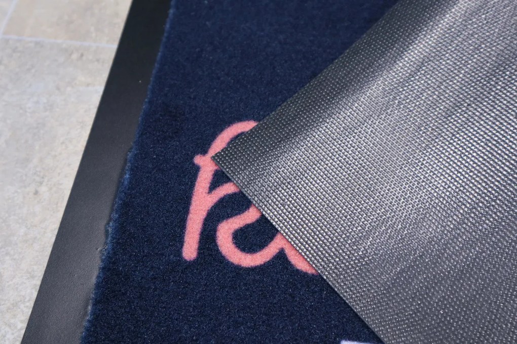 Rohožka Konečne DOMA 40x60 cm, 40x60, modrá, Mercury Flooring