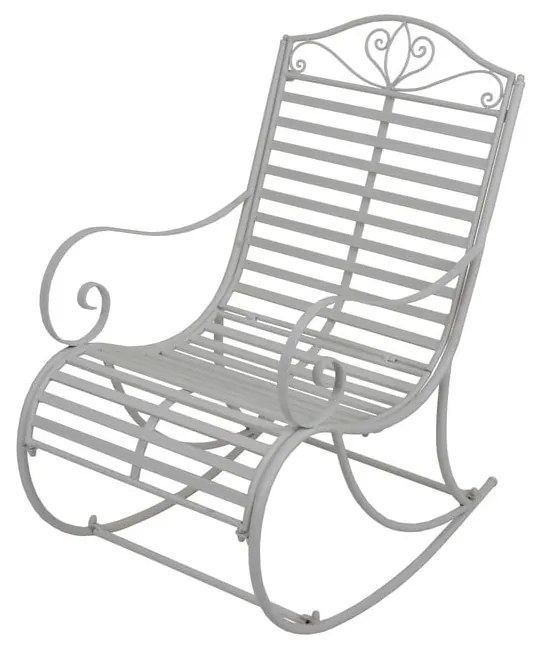 Biele kovové záhradné kreslo Tambo - Garden Pleasure