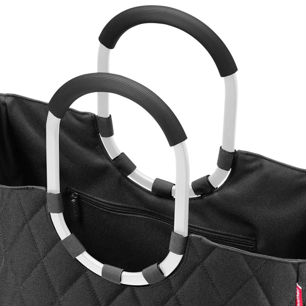 Reisenthel Módna taška Loopshopper L rhombus black