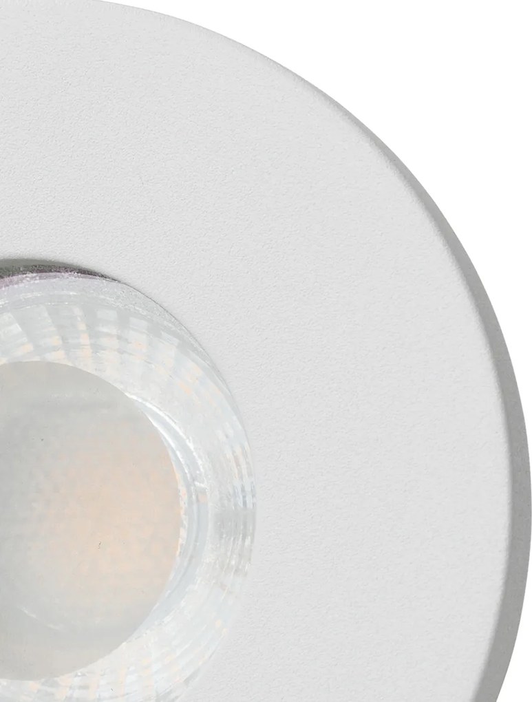 Inteligentné vstavané bodové svetlo biele vrátane Wifi GU10 - Shed