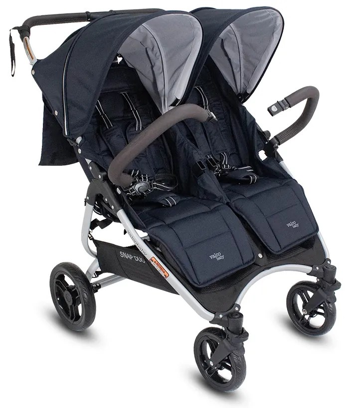VALCO BABY Kočík dvojičkový Snap Duo Elite - navy
