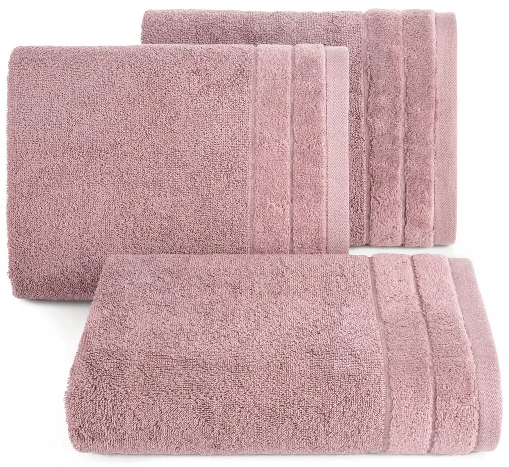 FROTÉ UTERÁK DAMLA6 SADA 6KS 30X50 CM PÚDROVO RUŽOVÁ