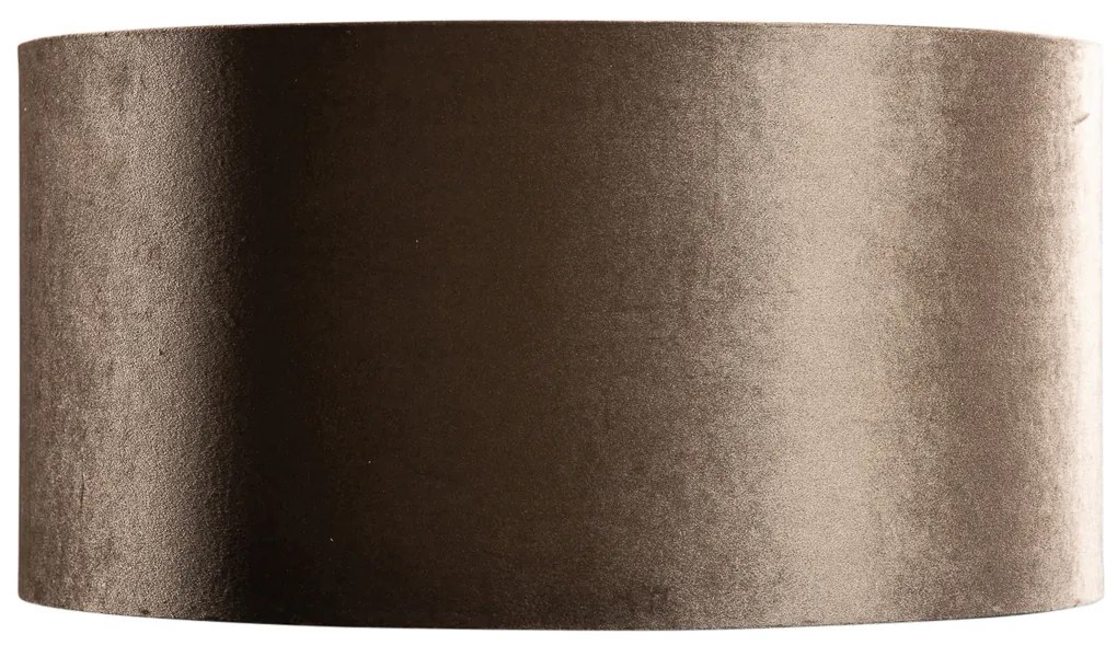 Zamatový tienidlo hnedé so zlatým vnútorným 50/50/25