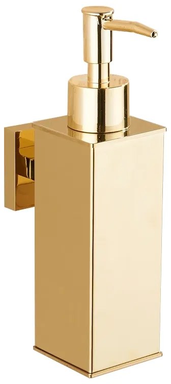 Mexen príslušenstvo, dávkovač mydla kvadrat, zlatá, 70628-50