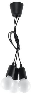 Luster na lanku DIEGO 3xE27/60W/230V