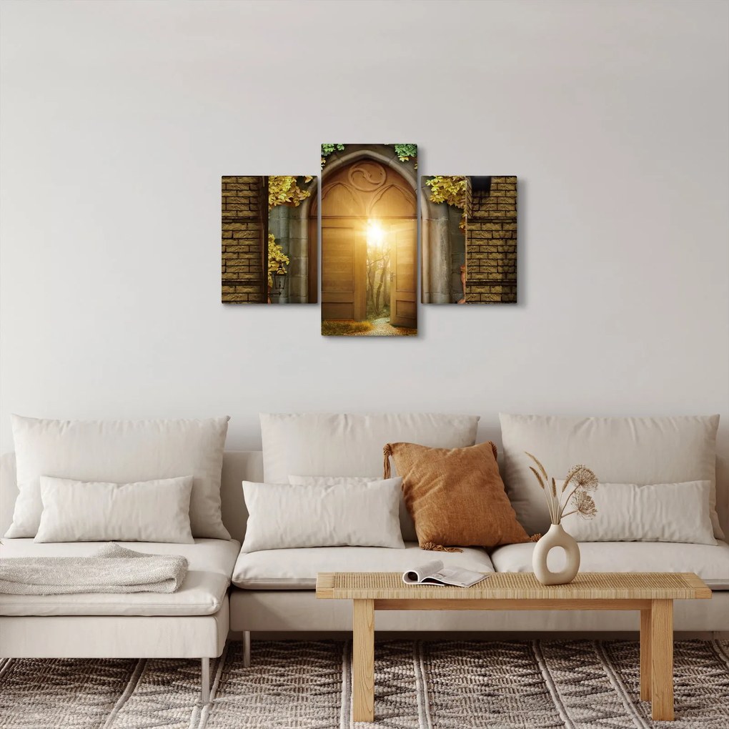 Obraz - Brána v lese (90x60 cm)