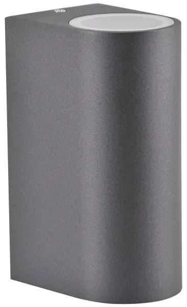 Vonkajšie nástenné bodové svietidlo BOSTON 2xGU10/10W/230V IP44