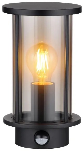 Globo 31360S - Vonkajšie nástenné svietidlo so senzorom GRACEY 1xE27/60W/230V IP54