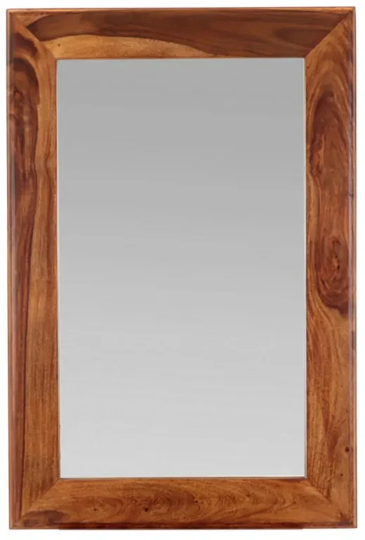 Zrkadlo Tara 60x90 indický masív palisander Svetlomedová