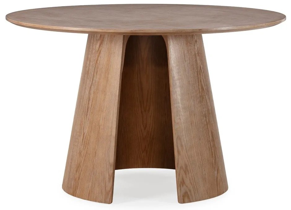 Okrúhly jedálenský stôl v dekore duba ø 120 cm Zuri – MOME