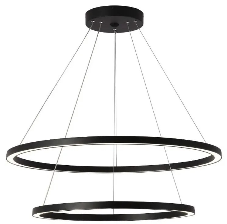 Immax NEO 07158-B80-60 - LED Stmievateľný luster FINO LED/93W/230V Tuya čierna + DO