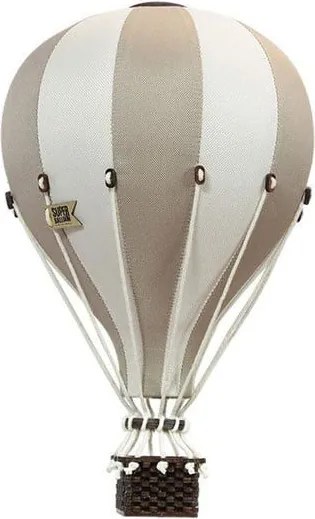 Dekoračný lietajúci balón béžová – dekorácia do detskej izby L-50cm x 30cm