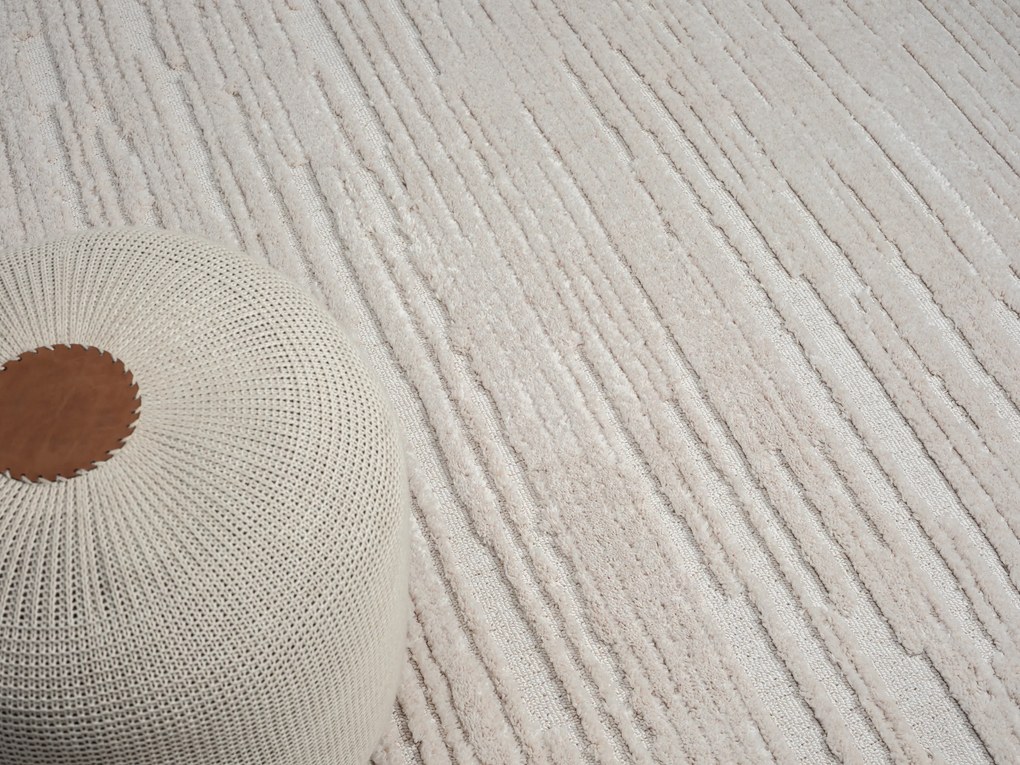 My Flair, Kusový koberec Enya weiß, 160x230, biela, chodba / predsieň