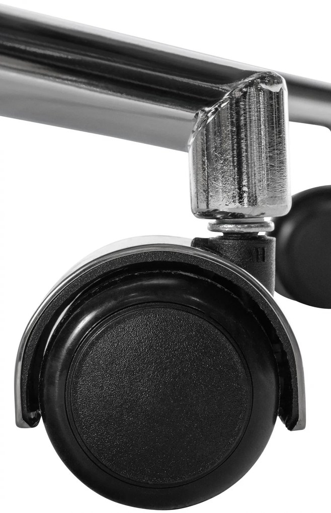 Kancelárska stolička Mollis - koža - Biela