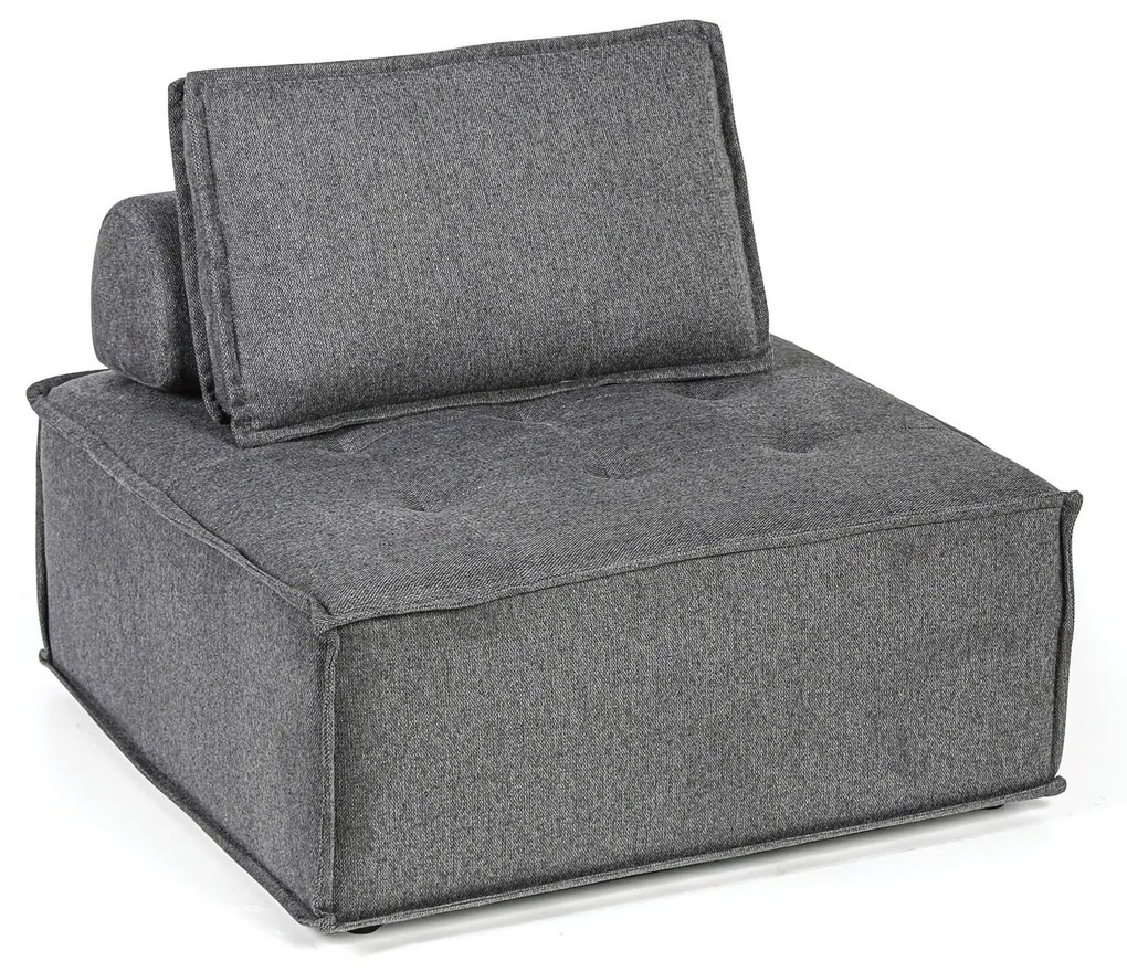 Látkové kreslo ERIK, antracit